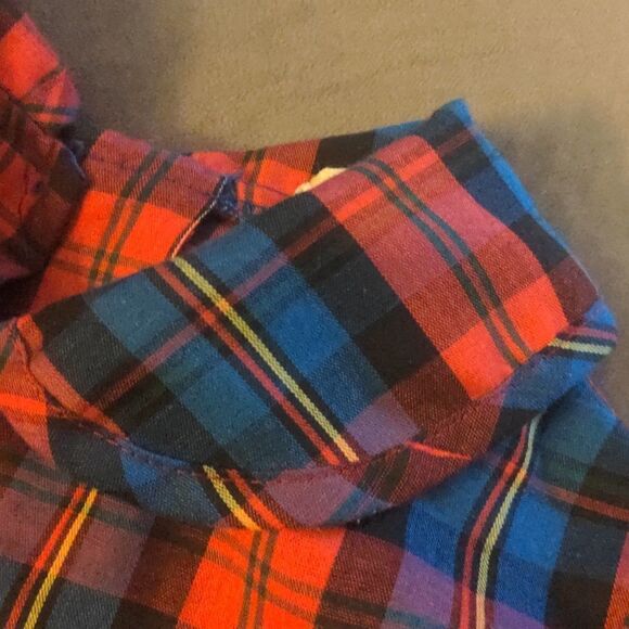 Short stuff vintage plaid dress size 6 - Picture 4 of 5